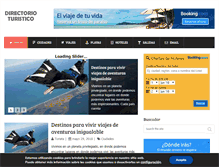 Tablet Screenshot of directorioturistico.net